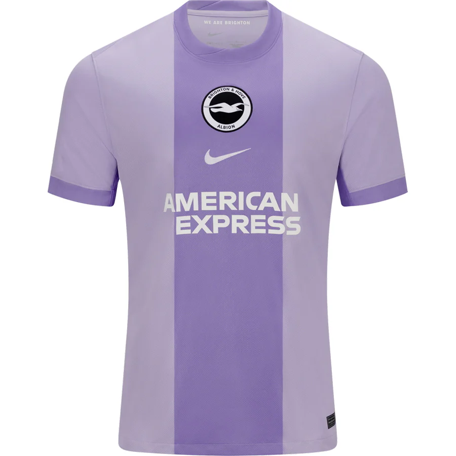 Brighton 2025/26 Away Purple Jersey Yankuba Minteh #11