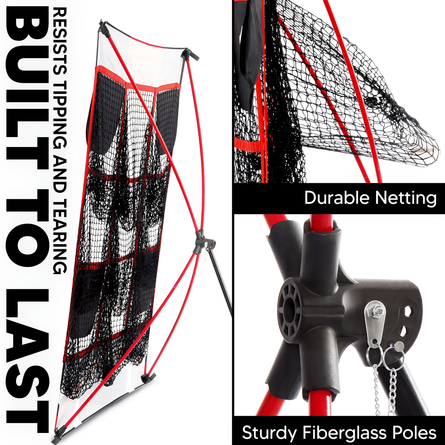 Pitching Target Net 9 Pocket Strike Zone