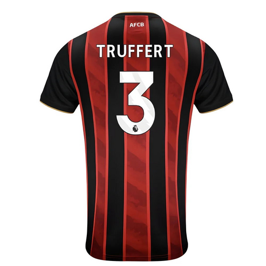 Bournemouth 2025/26 Home Red Jersey Adrien Truffert #3