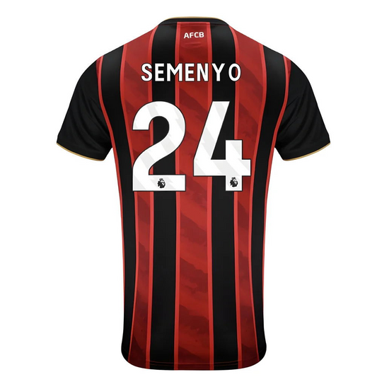 Bournemouth 2025/26 Home Red Jersey Antoine Semenyo #24