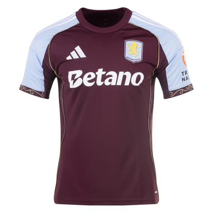Aston Villa 2025/26 Home Burgundy Jersey John McGinn #7