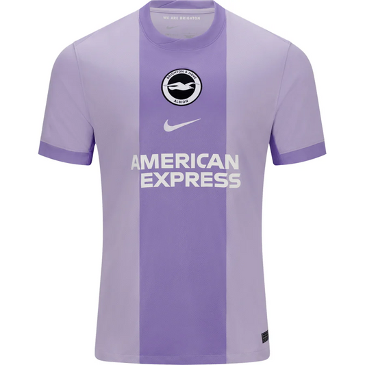 Brighton 2025/26 Away Purple Jersey Yankuba Minteh #11