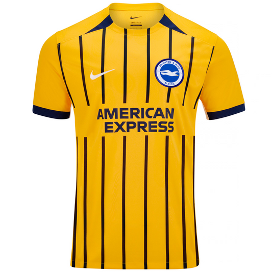 Brighton 2025/26 Third Yellow Jersey Danny Welbeck #18