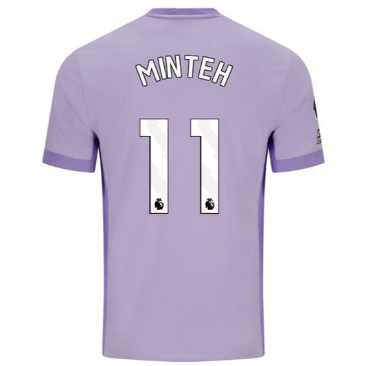 Brighton 2025/26 Away Purple Jersey Yankuba Minteh #11