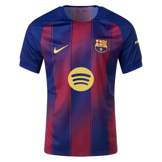 FC Barcelona 2025/26 Home Blue/Red Jersey