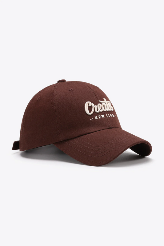 Adjustable Cotton Baseball Cap
