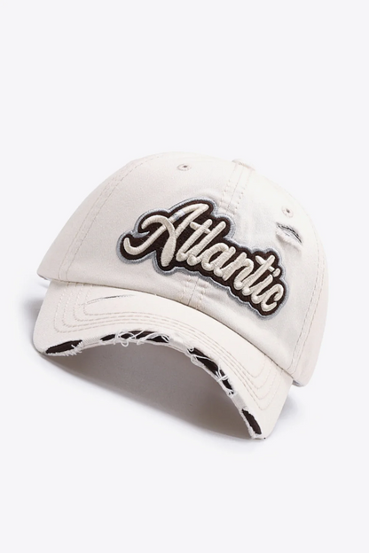 Graphic Distressed Baseball Cap