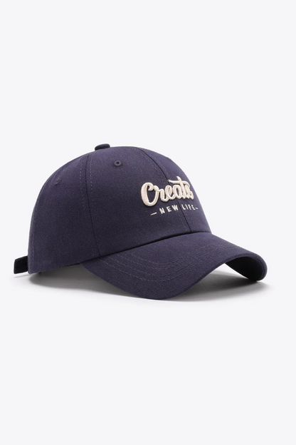 Adjustable Cotton Baseball Cap