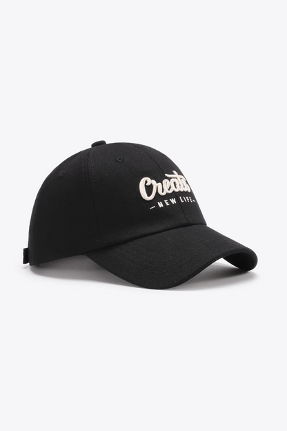 Adjustable Cotton Baseball Cap