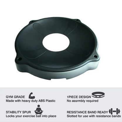 Pilates Ball Fixed Seat Bottom